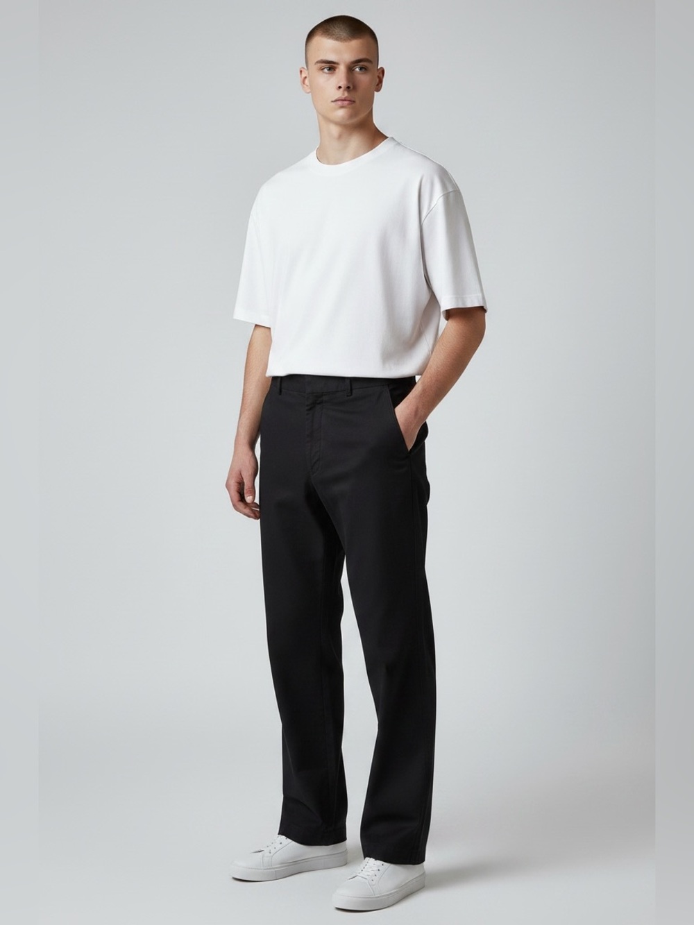 Banana Republic Black Straight Leg Dress Pants